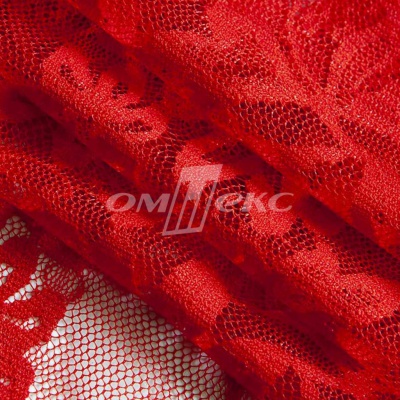 Кружевное полотно стрейч 15A29/RED, 105 гр/м2, шир.155см - купить в Грозном. Цена 2 101.46 руб.