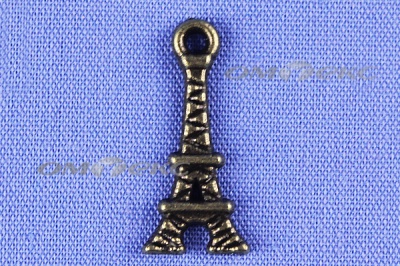 Декоративный элемент для творчества из металла "Эйфелева башня" 1,7 см  - купить в Грозном. Цена: 6.13 руб.