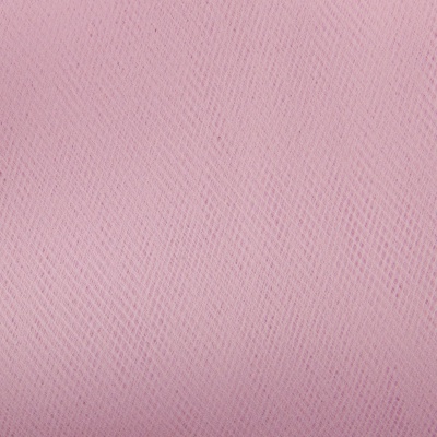 Фатин матовый 16-12, 12 гр/м2, шир.300см, цвет нежно-розовый - купить в Грозном. Цена 96.31 руб.
