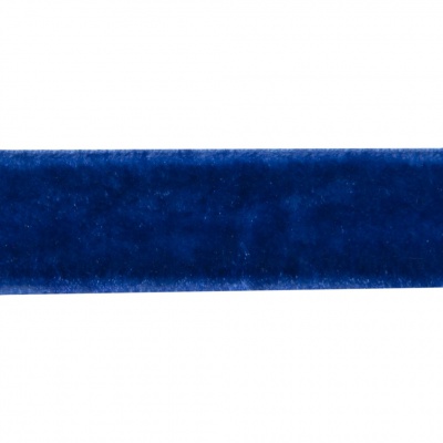 Лента бархатная нейлон, шир.12 мм, (упак. 45,7м), цв.74-василек - купить в Грозном. Цена: 392 руб.