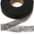 Прокладочная лента (паутинка) DF23, шир. 15 мм (боб. 100 м), цвет чёрный - купить в Грозном. Цена: 1.13 руб.