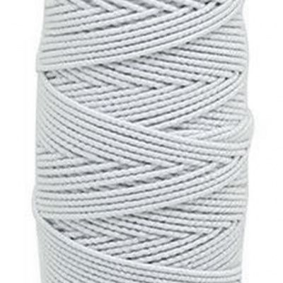 Нитка - резинка Спандекс 25 м (уп-10шт)-белые - купить в Грозном. Цена: 35.65 руб.