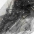Сетка Фатин Глитер Спейс, 12 (+/-5) гр/м2, шир.150 см, 16-167/черный - купить в Грозном. Цена 184.03 руб.