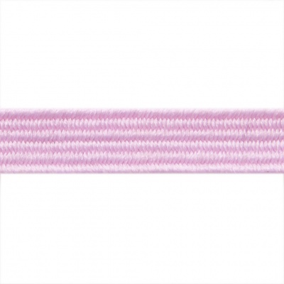 Резиновые нити с текстильным покрытием, шир. 6 мм ( упак.30 м/уп), цв.- 80-розовый - купить в Грозном. Цена: 155.22 руб.