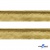 Кант атласный 136, шир. 12 мм (в упак. 65,8 м), цвет золото - купить в Грозном. Цена: 433.08 руб.