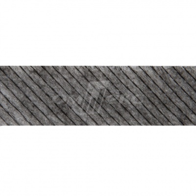 KQ217N -прок.лента нитепрошивная по косой 15мм графит 100м - купить в Грозном. Цена: 2.24 руб.