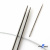 Спицы для вязания металлические d-2.5 мм круговые на тросике 53 см - купить в Грозном. Цена: 53.90 руб.