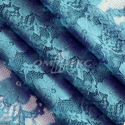Кружевное полотно стрейч 15A61/BLUE, 100 гр/м2, шир.150см - купить в Грозном. Цена 1 581 руб.