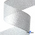 Лента металлизированная "ОмТекс", 50 мм/уп.22,8+/-0,5м, цв.- серебро - купить в Грозном. Цена: 149.71 руб.