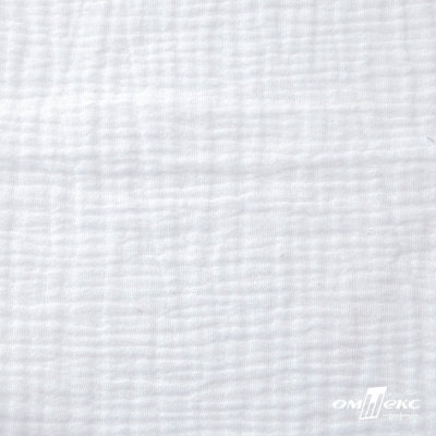 Ткань Муслин, 100% хлопок, 125 гр/м2, шир. 140 см #201 цв.(2)-белый - купить в Грозном. Цена 464.97 руб.