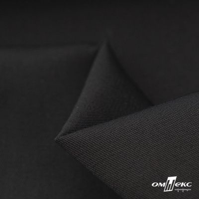 Ткань сорочечная Альто, 115 г/м2, 58% пэ,42% хл, окрашенный, шир.150 см, цв. чёрный  (арт.101) - купить в Грозном. Цена 273.15 руб.