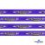 Тесьма отделочная (киперная) 10 мм, 100% хлопок,"THE SKATEBOARD CULIURE"(45 м) цв.121-32 -фиолет - купить в Грозном. Цена: 850.62 руб.