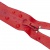 Молния водонепроницаемая PVC Т-7, 20 см, неразъемная, цвет (820)-красный - купить в Грозном. Цена: 21.56 руб.
