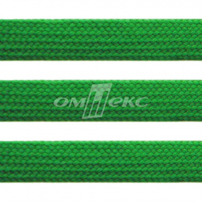 Шнур 15мм плоский (100+/-1м) №16 зеленый - купить в Грозном. Цена: 10.21 руб.