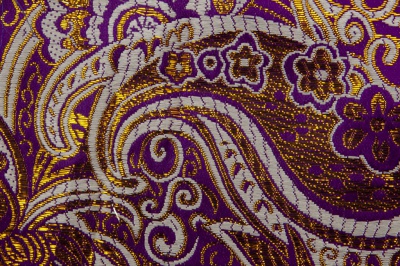 Ткань костюмная жаккард №9, 140 гр/м2, шир.150см, цвет фиолет - купить в Грозном. Цена 387.20 руб.