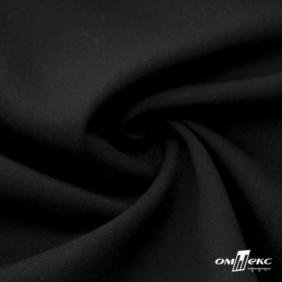 Ткань костюмная "Эльза" 80% P, 16% R, 4% S, 160 г/м2, шир.150 см, цв-черный #1 - купить в Грозном. Цена 332.71 руб.