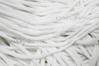 Шнур Т-02 (4с2) мелкое плетение 4мм 100 м белый - купить в Грозном. Цена: 2.50 руб.