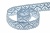 Тесьма кружевная 0621-1346А, шир. 13 мм/уп. 20+/-1 м, цвет 132-голубой - купить в Грозном. Цена: 569.26 руб.