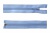 Спиральная молния Т5 351, 75 см, автомат, цвет св.голубой - купить в Грозном. Цена: 16.28 руб.