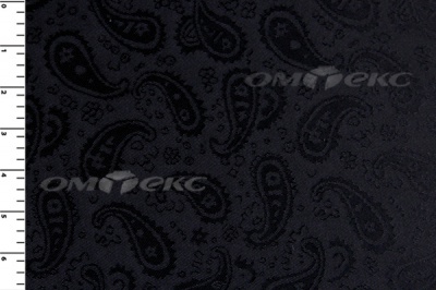 Ткань подкладочная жаккард Р14098, чёрный, 85 г/м2, шир. 150 см, 230T - купить в Грозном. Цена 166.45 руб.