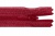 Молния потайная Т3 527, 50 см, капрон, цвет св.бордо - купить в Грозном. Цена: 8.62 руб.