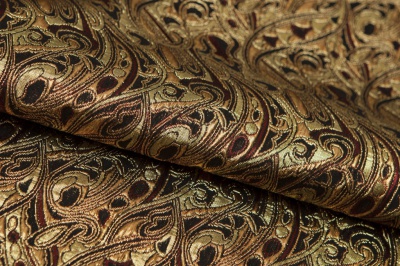 Ткань костюмная жаккард, 135 гр/м2, шир.150см, цвет бордо№17 - купить в Грозном. Цена 441.94 руб.