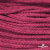 Шнур плетеный d-6 мм, 70% хлопок 30% полиэстер, уп.90+/-1 м, цв.1068-фуксия - купить в Грозном. Цена: 588 руб.