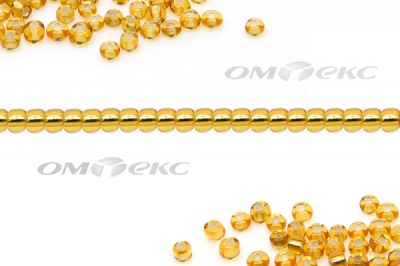 Бисер (SL) 11/0 ( упак.100 гр) цв.22 - золото - купить в Грозном. Цена: 53.34 руб.