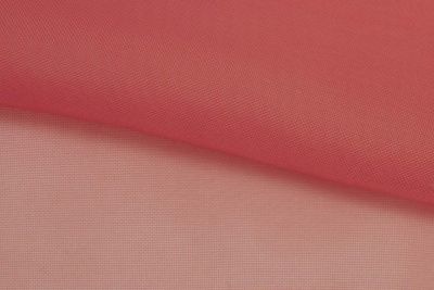 Портьерный капрон 15-1621, 47 гр/м2, шир.300см, цвет т.розовый - купить в Грозном. Цена 138.67 руб.