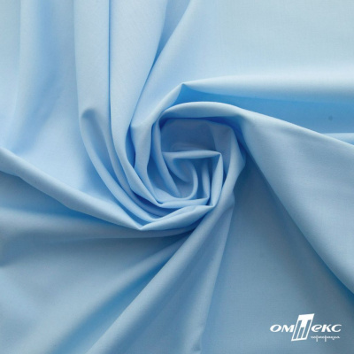 Ткань сорочечная Илер 100%полиэстр, 120 г/м2 ш.150 см, цв.голубой - купить в Грозном. Цена 290.24 руб.