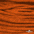 Шнур плетеный d-6 мм, 70% хлопок 30% полиэстер, уп.90+/-1 м, цв.1066-апельсин - купить в Грозном. Цена: 588 руб.