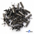 06032-Наконечник для шнура металл, отв. 4 мм, цв. тём.никель - купить в Грозном. Цена: 9.60 руб.