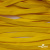 Шнур плетеный (плоский) d-12 мм, (уп.90+/-1м), 100% полиэстер, цв.269 - жёлтый - купить в Грозном. Цена: 8.62 руб.
