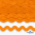 Тесьма вьюнчик 0381-0080, 8 мм/упак.33+/-1м, цвет 9511-оранжевый - купить в Грозном. Цена: 107.26 руб.