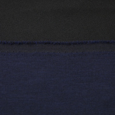 Ткань костюмная 26150 2009, 214 гр/м2, шир.150см, цвет т.синий - купить в Грозном. Цена 362.24 руб.