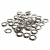 Люверсы, металлические/14мм/никель (упак.1000 шт) - купить в Грозном. Цена: 1 058.40 руб.
