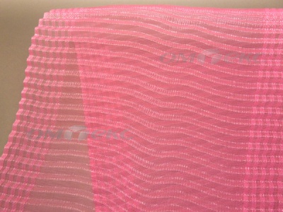 Лента капроновая "Гофре", шир. 110 мм/уп. 50 м, цвет розовый - купить в Грозном. Цена: 35.60 руб.