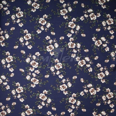 Плательная ткань "Фламенко" 3.2, 80 гр/м2, шир.150 см, принт растительный - купить в Грозном. Цена 239.03 руб.