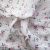 Ткань Муслин принт, 100% хлопок, 125 гр/м2, шир. 140 см, #2308 цв. 6 белый с цветком - купить в Грозном. Цена 413.11 руб.
