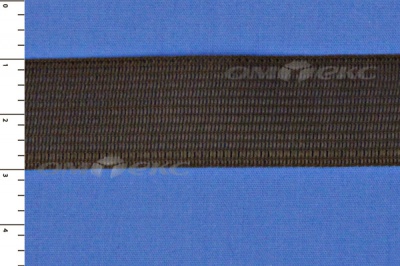 Окантовочная тесьма №216, шир. 22 мм (в упак. 100 м), цвет коричневый - купить в Грозном. Цена: 271.60 руб.