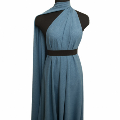 Ткань костюмная габардин "Меланж" 6107А, 172 гр/м2, шир.150см, цвет голубой - купить в Грозном. Цена 299.21 руб.