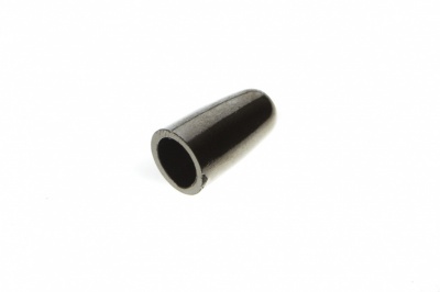 8100-Наконечник пластиковый под металл 15 мм-тем.никель - купить в Грозном. Цена: 2.48 руб.