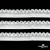 Резинка бельевая ажурная #123-11, шир.11 мм, цв.белый - купить в Грозном. Цена: 7.23 руб.