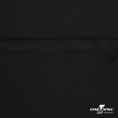 Ткань костюмная "Матте" 80% P, 16% R, 4% S, 170 г/м2, шир.150 см, цв-черный #1 - купить в Грозном. Цена 372.90 руб.