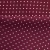 Креп стрейч Амузен, 85 г/м2, 19-2024 (темный рубин)/белый мелкий горох, шир.150 см - купить в Грозном. Цена 220.50 руб.