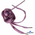 Шнурки #107-01, плоские 130 см, цв.розовый металлик - купить в Грозном. Цена: 35.45 руб.
