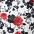 Плательная ткань "Фламенко" 22.1, 80 гр/м2, шир.150 см, принт растительный - купить в Грозном. Цена 239.03 руб.