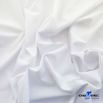Ткань сорочечная Илер 100%полиэстр, 120 г/м2 ш.150 см, цв.белый - купить в Грозном. Цена 290.24 руб.