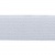 Резинка 25 мм Тканая, 13,75 гр/п.м, (бобина 25 +/-0,5 м) - белая  - купить в Грозном. Цена: 11.67 руб.