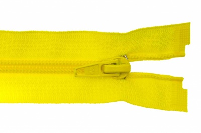 Спиральная молния Т5 131, 90 см, автомат, цвет жёлтый - купить в Грозном. Цена: 14.20 руб.